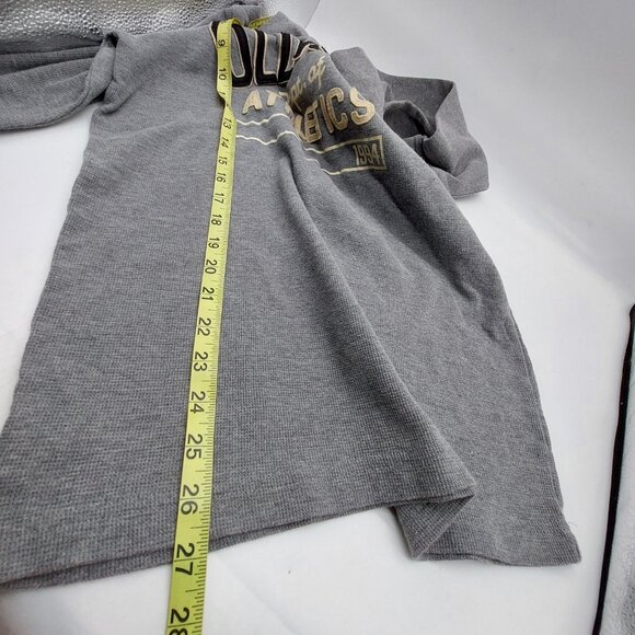 Old Navy Womens Grey Thermal Shirt Size Medium - Picture 4 of 6